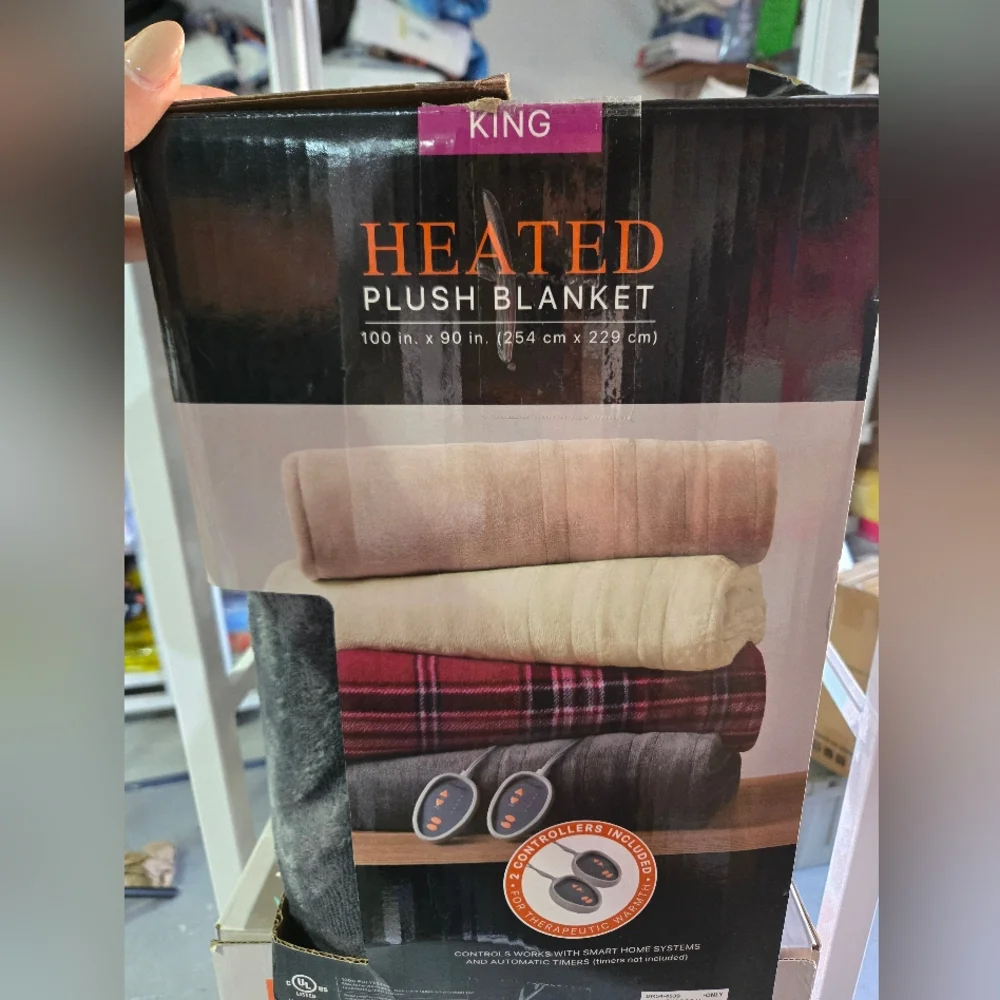 BeautyRest Plush Heated Blanket (King)